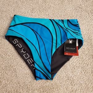 Spyder Reversible High Waisted Swim Bottoms L